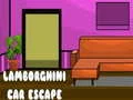 Jeu Évasion de Voiture Lamborghini en ligne Jeu Évasion de Voiture Lamborghini en ligne