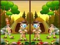 Jeu Trouvez 5 différences Camping en ligne Jeu Trouvez 5 différences Camping en ligne