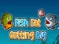 Jeu Poisson mange et grandit en ligne