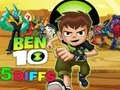 Jeu Ben 10 5 Différences en ligne Jeu Ben 10 5 Différences en ligne