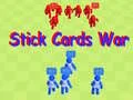 Jeu Guerre des cartes bâtons en ligne