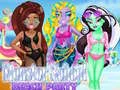 Jeu Fête de Plage de l'École des Monstres en ligne Jeu Fête de Plage de l'École des Monstres en ligne