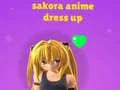 Jeu Sakora: Habillage Anime en ligne Jeu Sakora: Habillage Anime en ligne