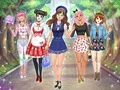 Jeu Habillage d'Anime au Lycée en ligne