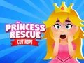 Jeu Sauvetage de la princesse : Couper la corde en ligne Jeu Sauvetage de la princesse : Couper la corde en ligne