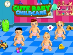Jeu Garde d'enfants mignon bébé en ligne