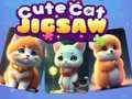 Jeu Jigsaw de Chat Mignon en ligne Jeu Jigsaw de Chat Mignon en ligne