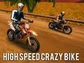 Jeu Moto Fou à Grande Vitesse en ligne
