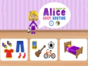 Jeu Monde de la routine quotidienne d'Alice en ligne Jeu Monde de la routine quotidienne d'Alice en ligne