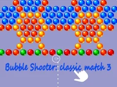 Jeu Tireur de bulles : match 3 classique en ligne