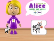 Jeu Monde d'Alice Images et Mots en ligne Jeu Monde d'Alice Images et Mots en ligne