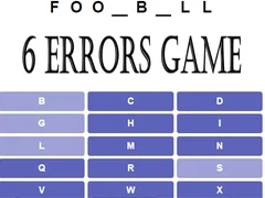 Jeu Jeu des 6 erreurs en ligne