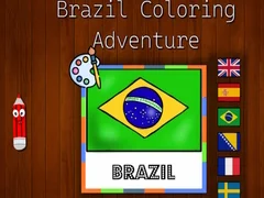 Jeu Aventure de coloriage au Brésil en ligne