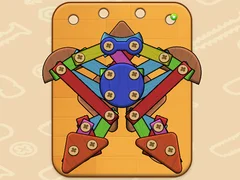 Jeu Casse-tête Bois & Vis en ligne