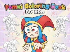 Jeu Livre de coloriage Pomni pour les enfants en ligne