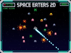 Jeu Mangeurs de l'espace 2D en ligne