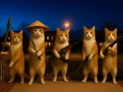 Jeu Chat avec une évolution du Clicker Gun en ligne