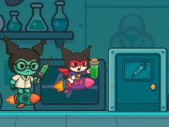Jeu Évasion du laboratoire Kitty Kuro en ligne