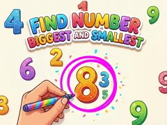 Jeu Find Number Biggest and Smallest en ligne