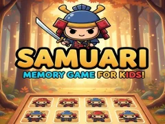 Jeu Jeu de mémoire samouraï pour les enfants en ligne