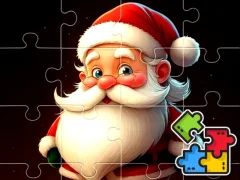 Jeu Puzzle de Noël avec le Père Noël en ligne