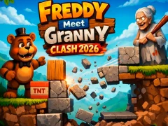 Jeu Freddy rencontre Granny Clash 2026 en ligne