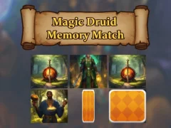 Jeu Match de mémoire du druide magique en ligne Jeu Match de mémoire du druide magique en ligne