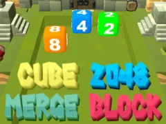 Jeu Bloc de fusion de cubes 2048 en ligne