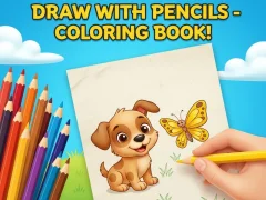 Jeu Dessinez avec des crayons — Livre de coloriage ! en ligne
