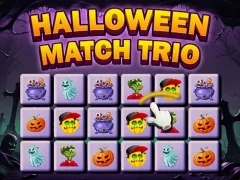 Jeu Trio de matchs d'Halloween en ligne Jeu Trio de matchs d'Halloween en ligne