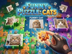 Jeu Puzzle amusant : Chats en ligne