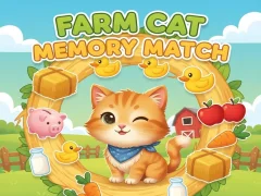 Jeu Match de mémoire de chat de ferme en ligne Jeu Match de mémoire de chat de ferme en ligne