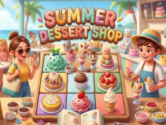 Jeu Boutique de desserts d'été en ligne
