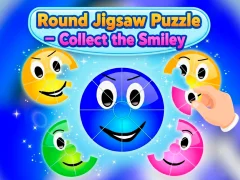 Jeu Puzzle rond — Collectionnez le Smiley en ligne
