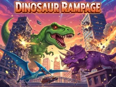 Jeu Rampage des dinosaures en ligne