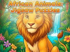 Jeu Animaux d'Afrique : puzzles en ligne