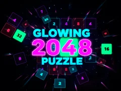 Jeu Puzzle lumineux 2048 en ligne