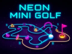 Jeu Mini-golf au néon en ligne