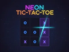 Jeu Tic-Tac-Toe Néon en ligne