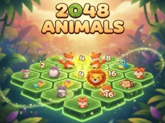 Jeu 2048 Animaux en ligne