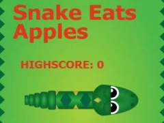 Jeu Le serpent mange des pommes en ligne Jeu Le serpent mange des pommes en ligne