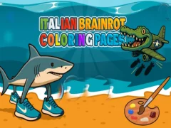 Jeu Coloriages Brainrot italien en ligne