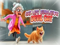 Jeu Cat Life Simulator: Chat Diable en ligne