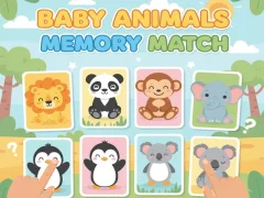 Jeu Match de mémoire de bébés animaux en ligne Jeu Match de mémoire de bébés animaux en ligne
