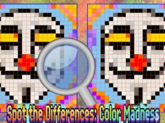 Jeu Spot the Differences Color Madness en ligne