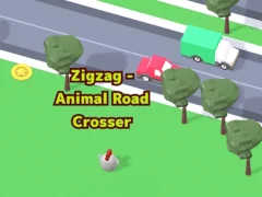 Jeu Route des animaux en zigzag en ligne