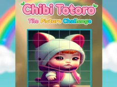 Jeu Défi d'images de tuiles Chibi Totoro en ligne