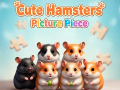 Jeu Pièce d’image de hamsters mignons en ligne