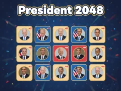 Jeu Président 2048 en ligne