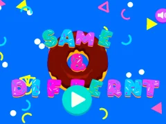 Jeu Donut identique et différent en ligne